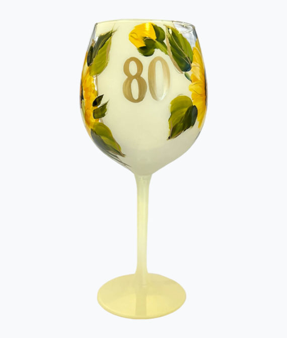 Narodeninový pohár 80, slnečnica, 600ml